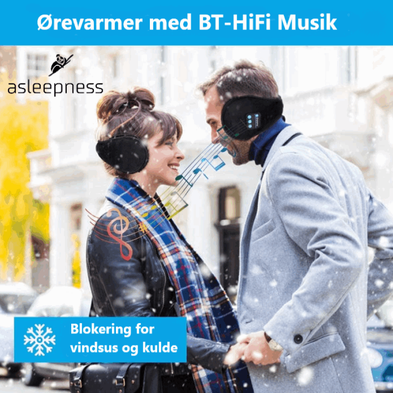 Ørevarmer med HiFi BT musik