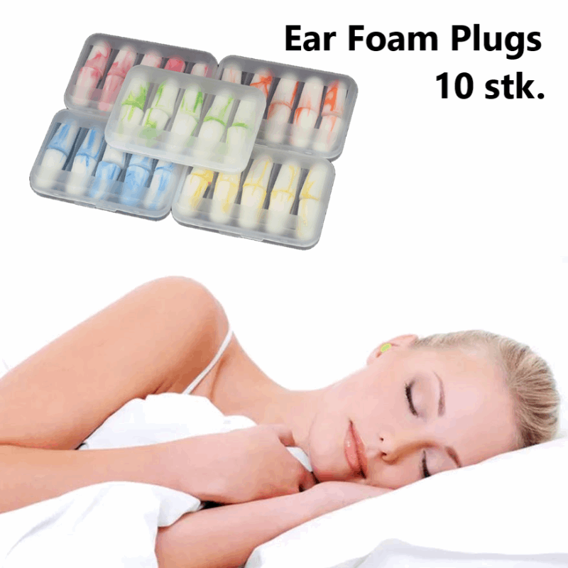 Super formbare ørepropper fra Asleepness