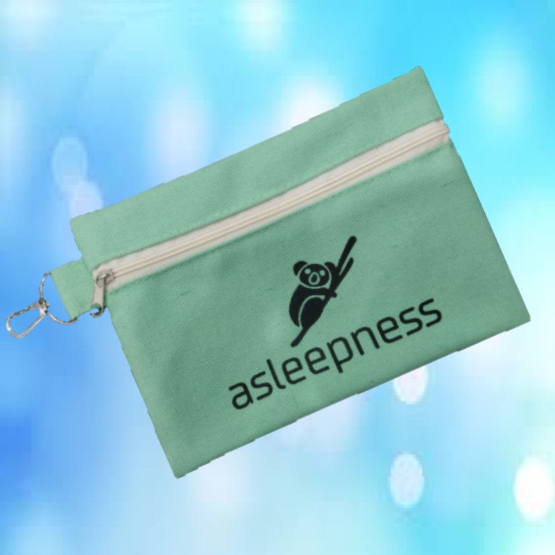 Asleepness toilettaske og rejsetaske i grøn