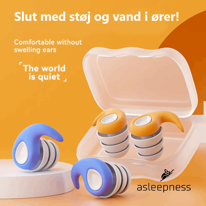 Støjreducerende Nano Ørepropper til børn i silikone til læsning, svømning og søvn