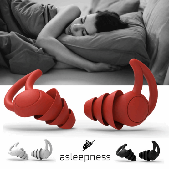 3 lags vandtætte ørepropper og høreværn mod snorke og støj forstyrrelser