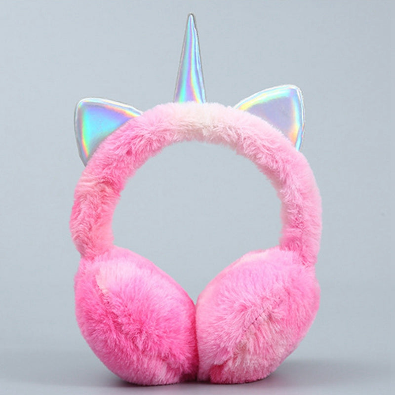 Enhjørning Plush Ørevarmer
