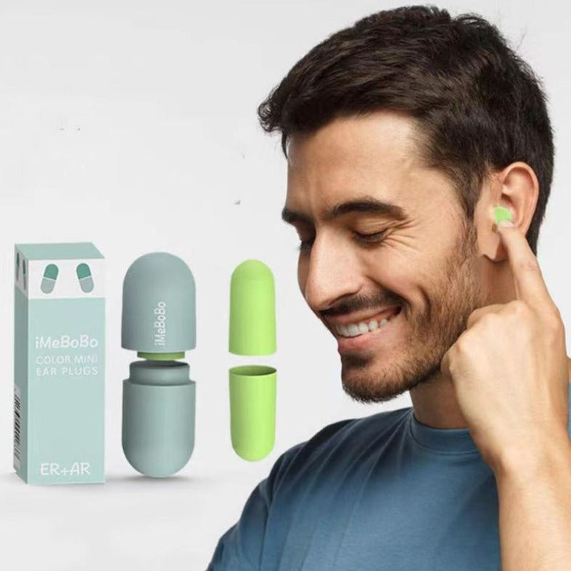Ørepropper beskyttelse mod højt musik, støj og snorkelyde.