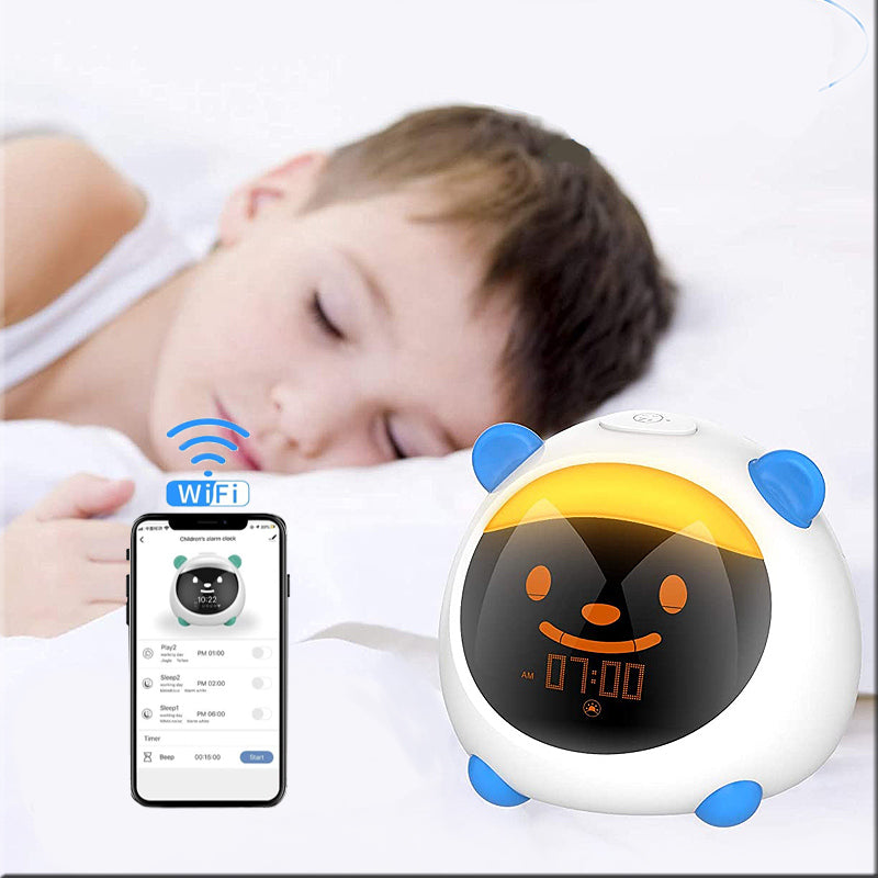 Væk dit barn med app styret vækkeur trådløs og med fjernstyring