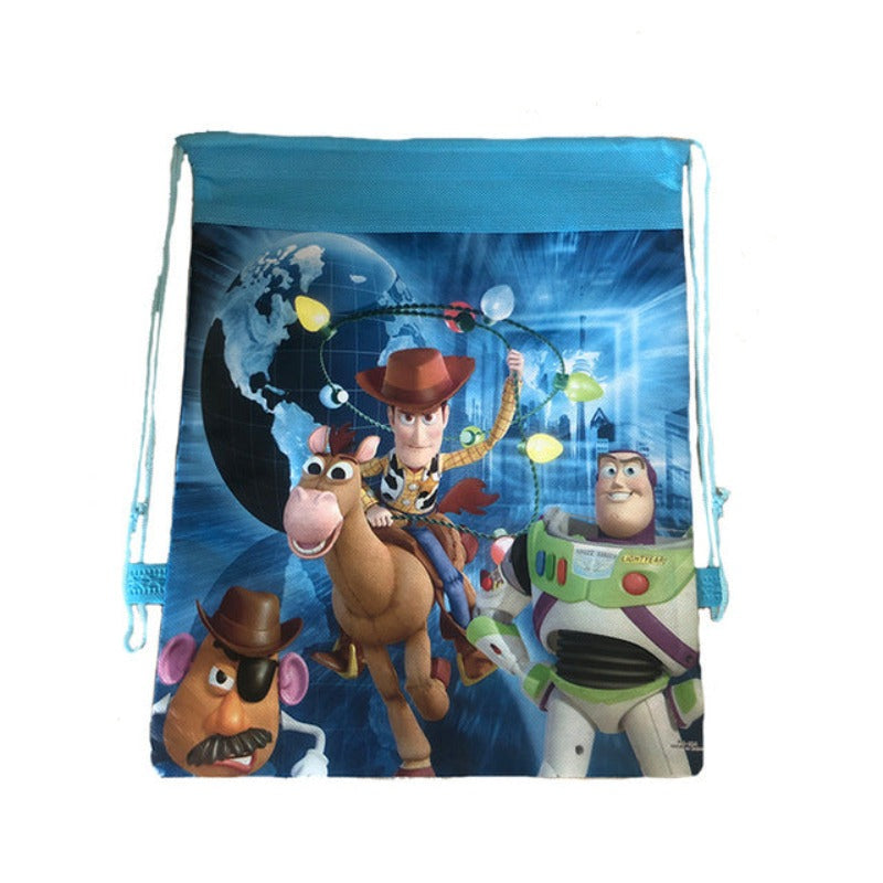 Buzz og Woody Rygsæk og pakkepose