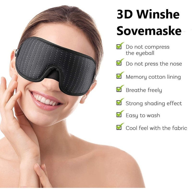 Winshe 3D sovemaske fra Asleepness