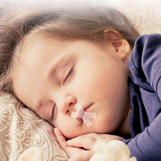 Slut med snorken med sovetape - asleepness