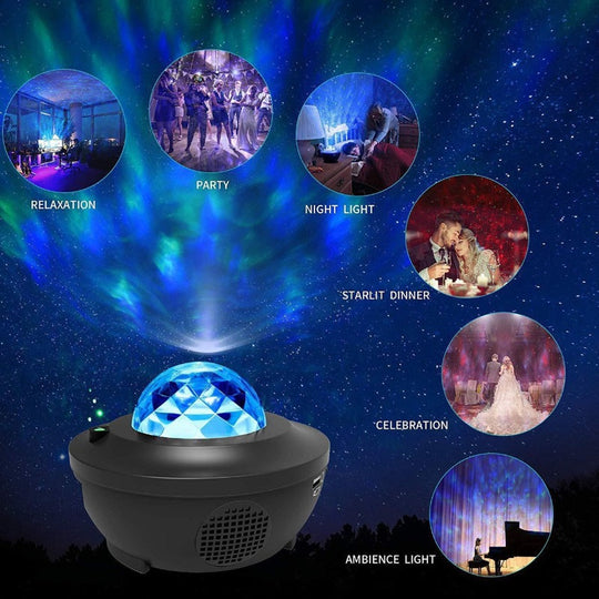 Star Light Wifi projector til alle festlig formål