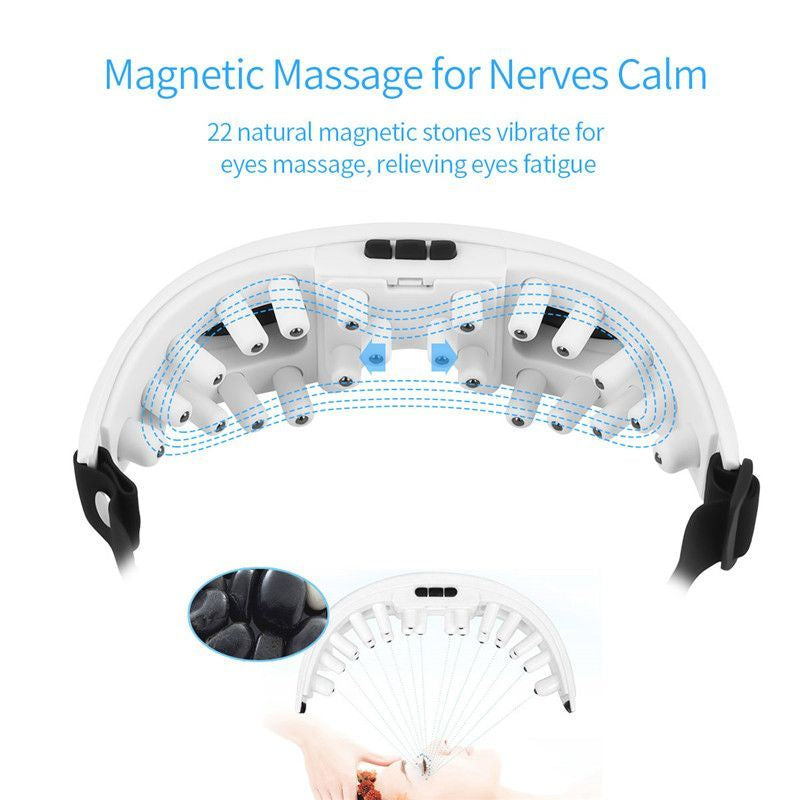 Massage maske med magnetisk terapi
