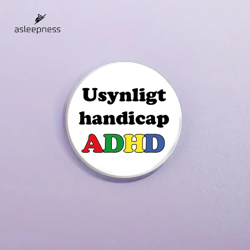 ADHD badges for børn og voksne