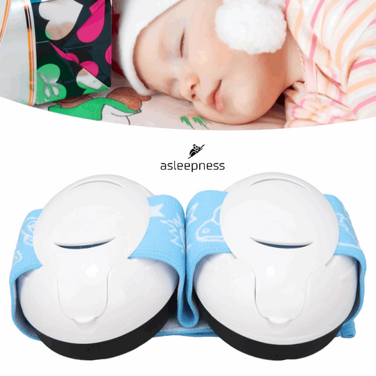 CE godkendt Baby og småbørn høreværn, hørebøffer og øreværn 25dB i hvid og blå