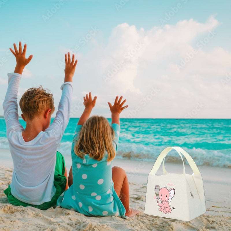 Køletaske og tøjtaske til strandture og rejser for børn og unge