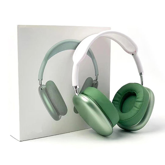 grønne høretelefoner