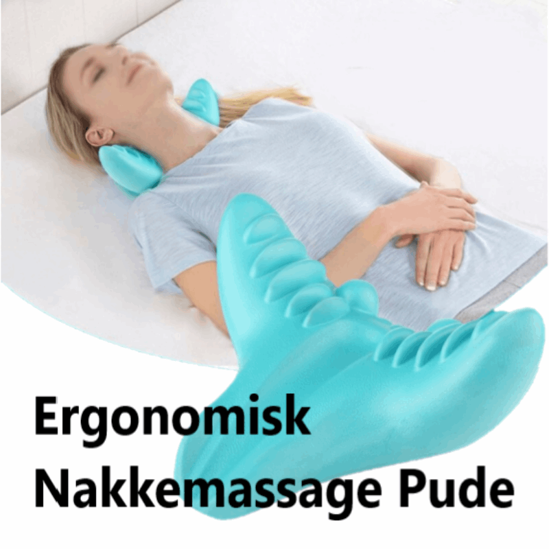 Ergonomisk nakkemassage pude