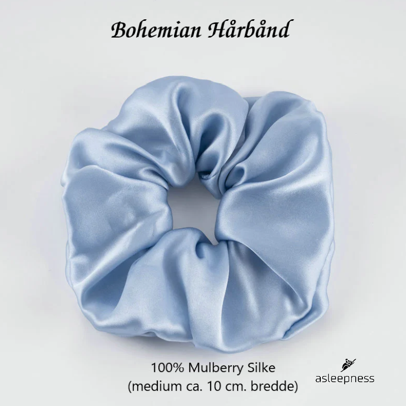 Silke Hårbånd, hårpynt og hårelastik i Mulberry Silke  10 cm