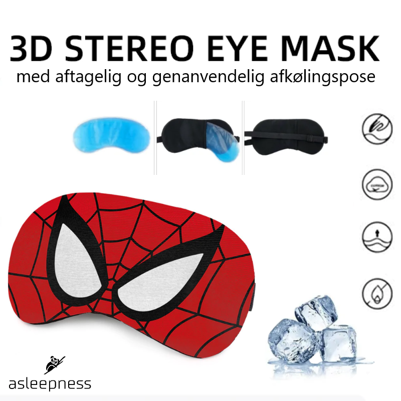 Marvel Helte Spiderman med ispose og afkøling cool