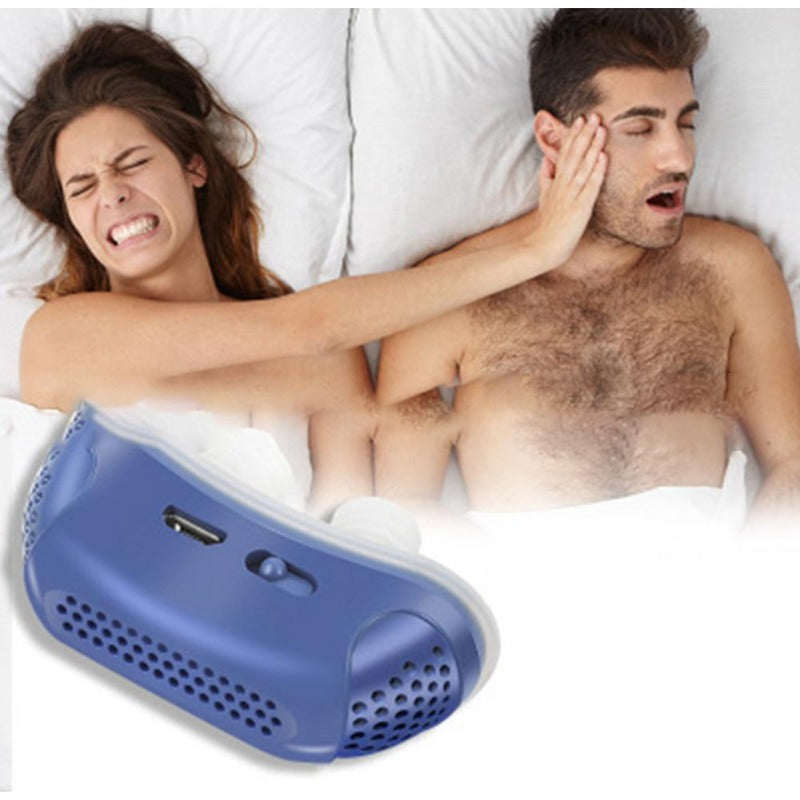 Stop snorken med elektrisk anti snorker - asleepness
