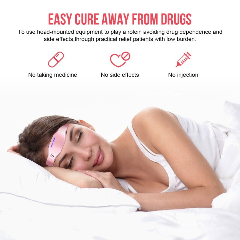 Bedre søvn med pande massage - asleepness
