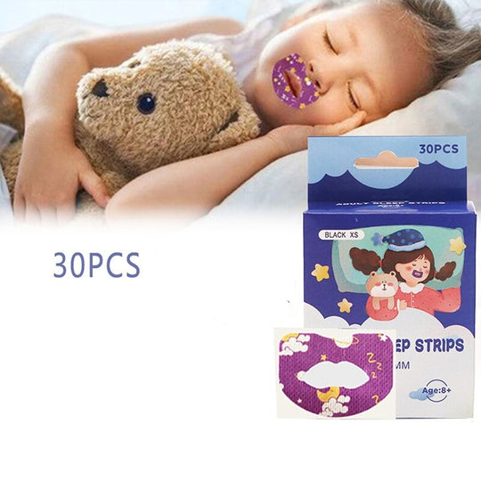 Snorke Plaster hjælper børn til undgå snorken og få en bedre nattesøvn.
