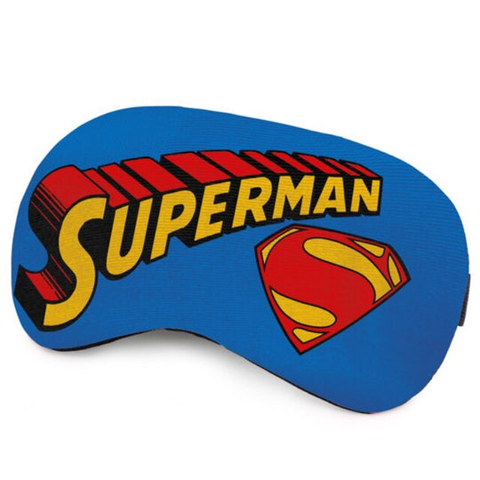Superman sovemaske for børn og unge med søvnbesvær.