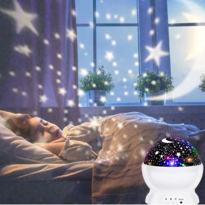 Lad barnet sove under smukke stjerner og behagelig musik - asleepness
