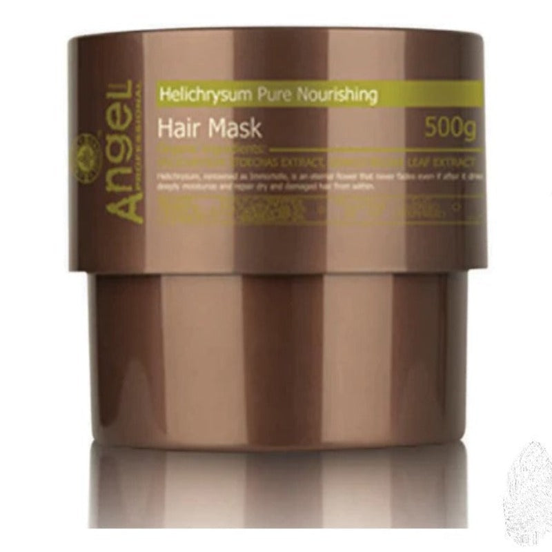 Helichrysum Pure Hair Mask 500ml til tørt og skadet hår.